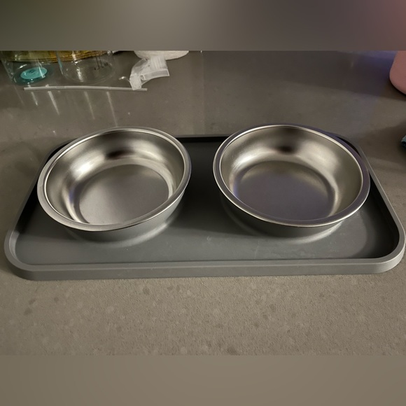 ❌SOLD❌Top Paw Food & Water Pet Bowls - Picture 1 of 5